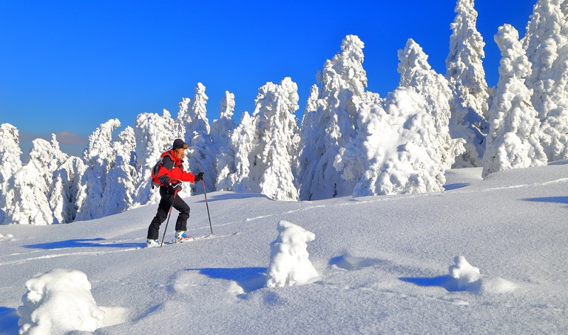 Beachten Sie bei Pistentouren bitte, dass die Pisten vor allem für Skifahrer gedacht sind. (Fotolizenz-Shutterstock: INU)