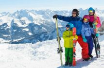 Beste Skigebiete für Familien in Österreich: Ein Vergleich (Foto: AdobeStock - 233004946 oksanatrautwein)